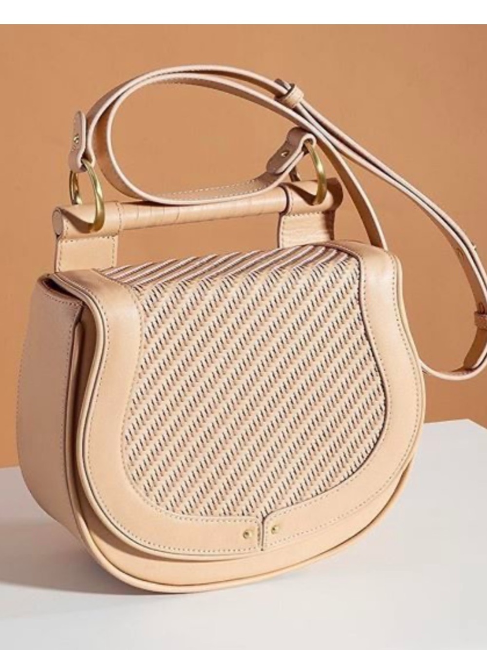 Sancia Woven Saddle Bag